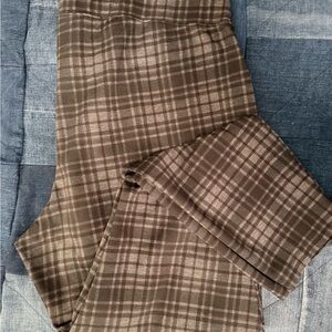 Maurices Gray Plaid Pants